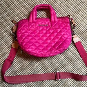 MZ Wallace Micro Sutton hot pink